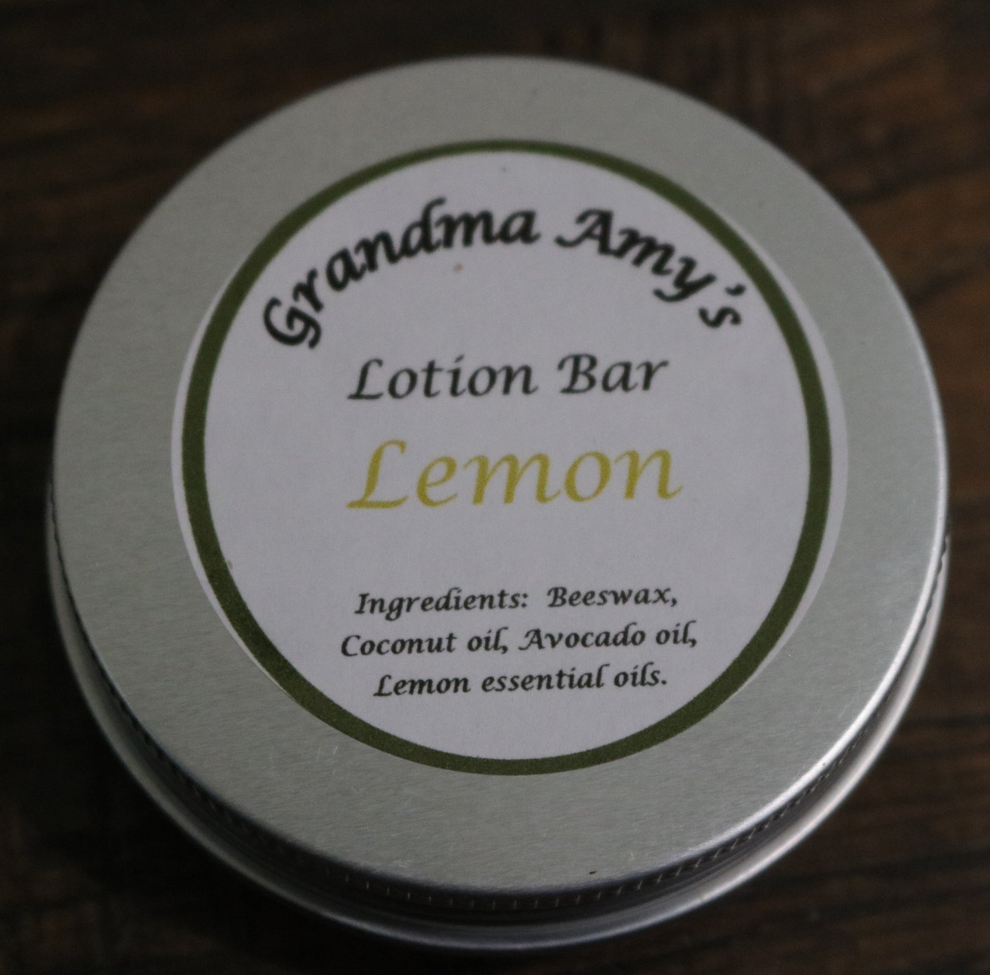 Lemon Lotion Bar