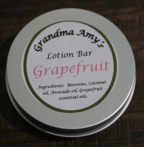 Grapefruit Lotion Bar